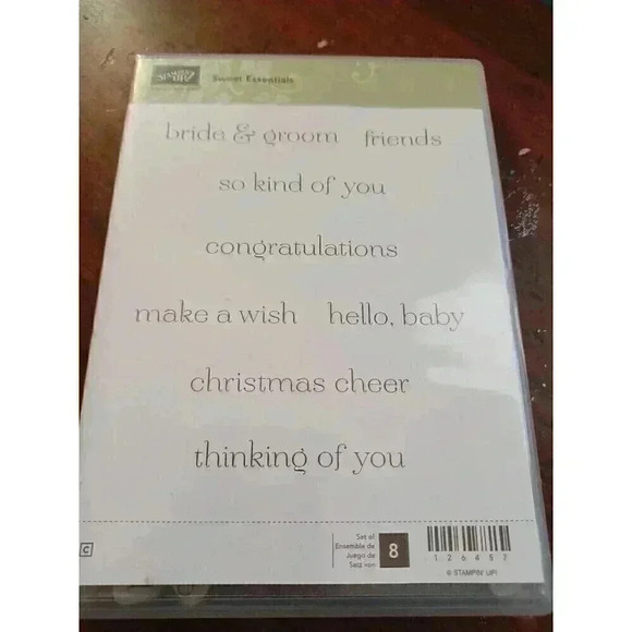 Stampin' Up!  Sweet Essentials  Stamp Set  ~ - Picture 1 of 2